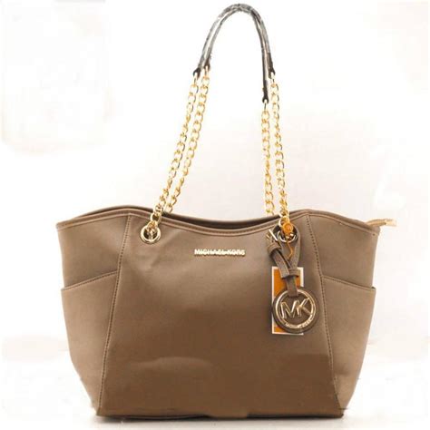 camel michael kors bag